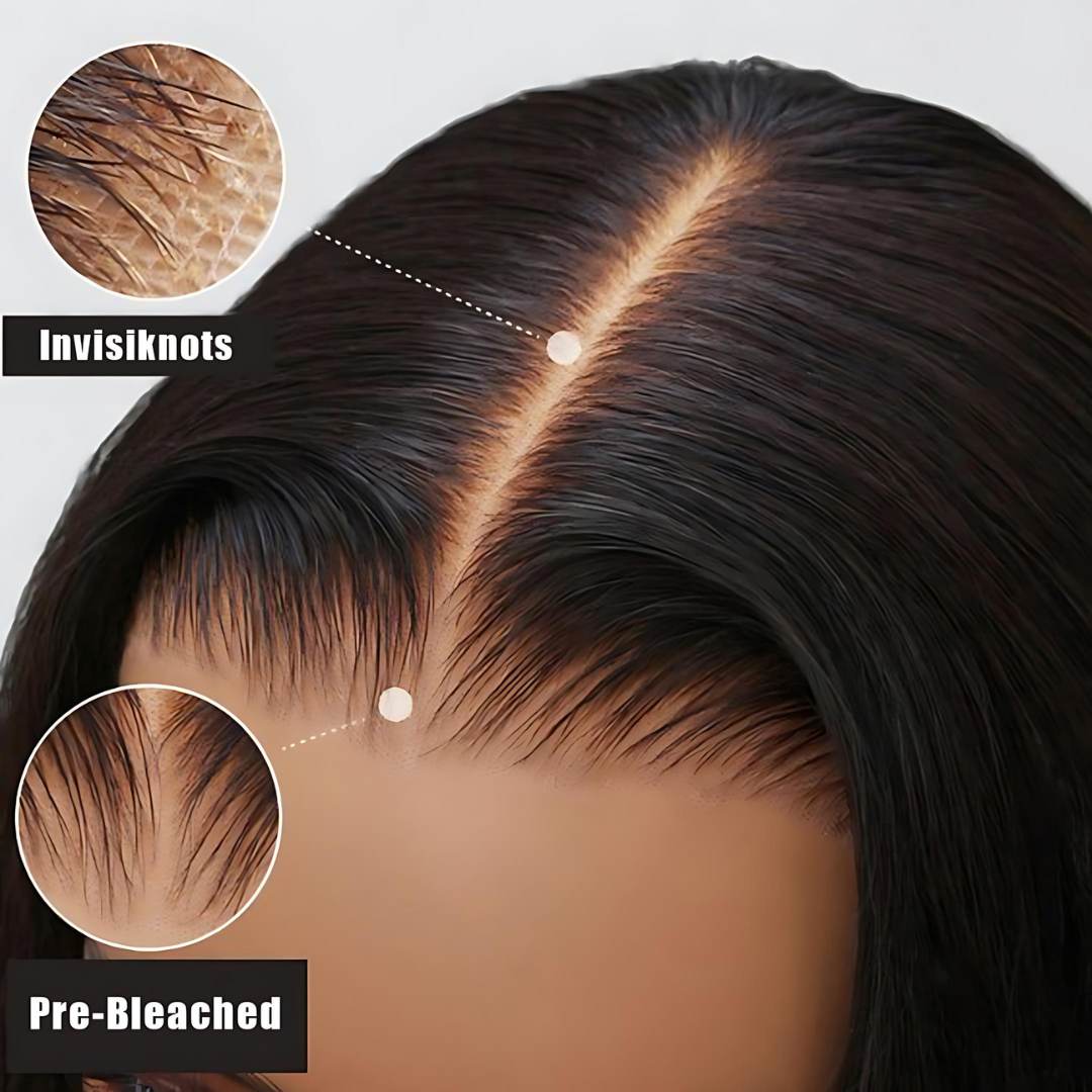 13*4 Deep Wave Pre-Bleached Transparent HD Lace Front Wig|Opushe Wig - opushewig