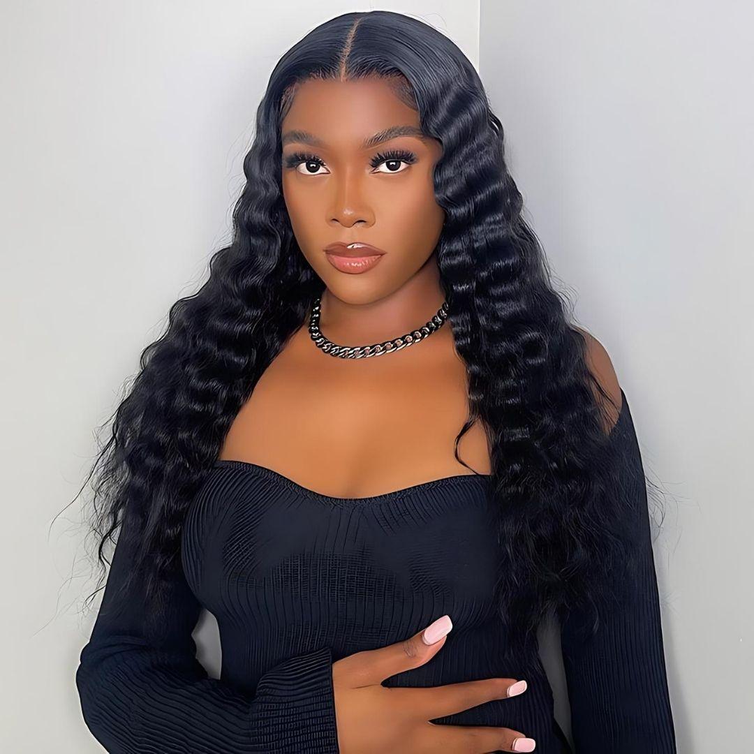 13*6 & 13*4 Loose Deep Wave HD Lace Frontal Wig|Opushe Wig - opushewig