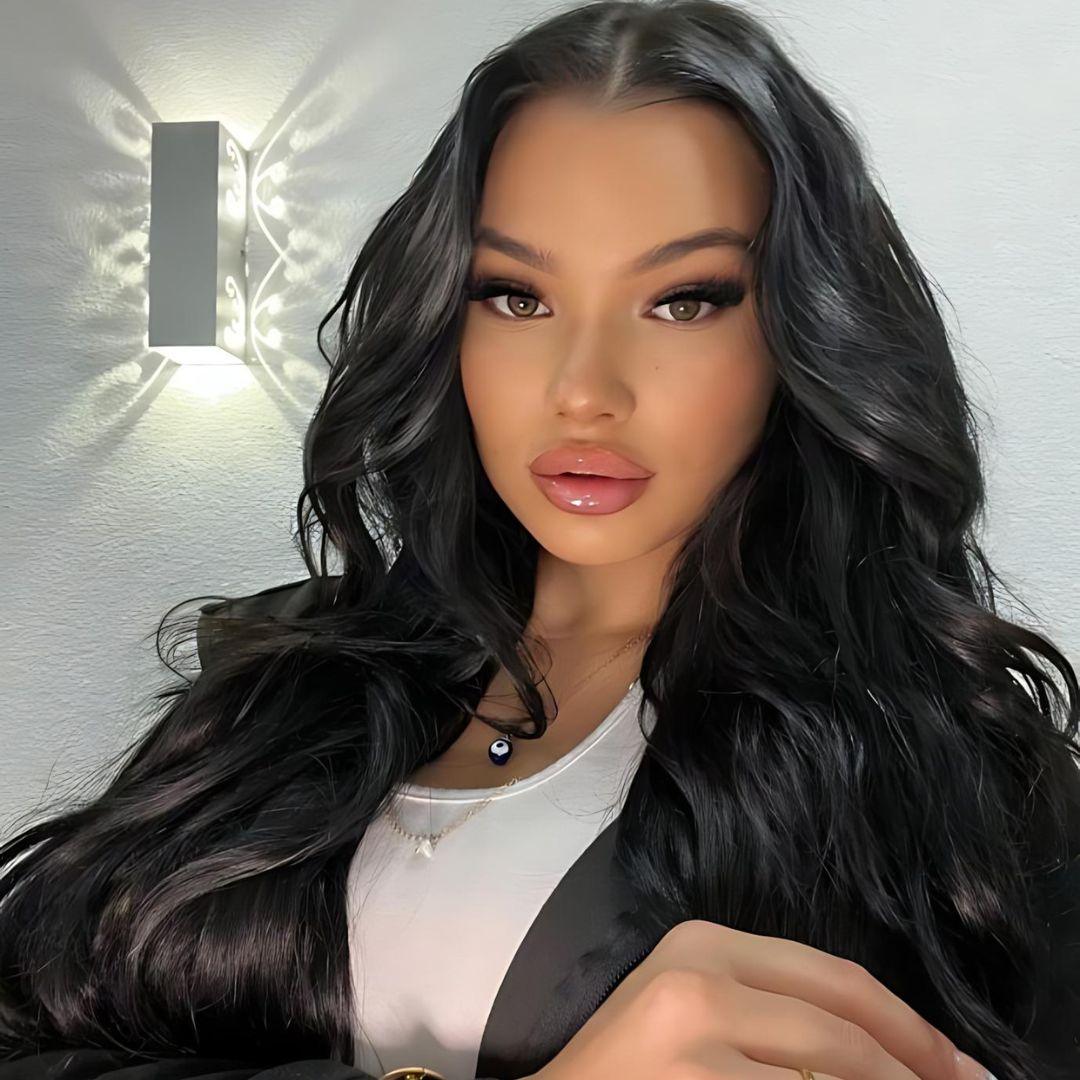 5*5 Body Wave Pre-Bleached Knots Wear&Go Glueless Transparent Lace Front Wig|Opushe Wig - opushewig