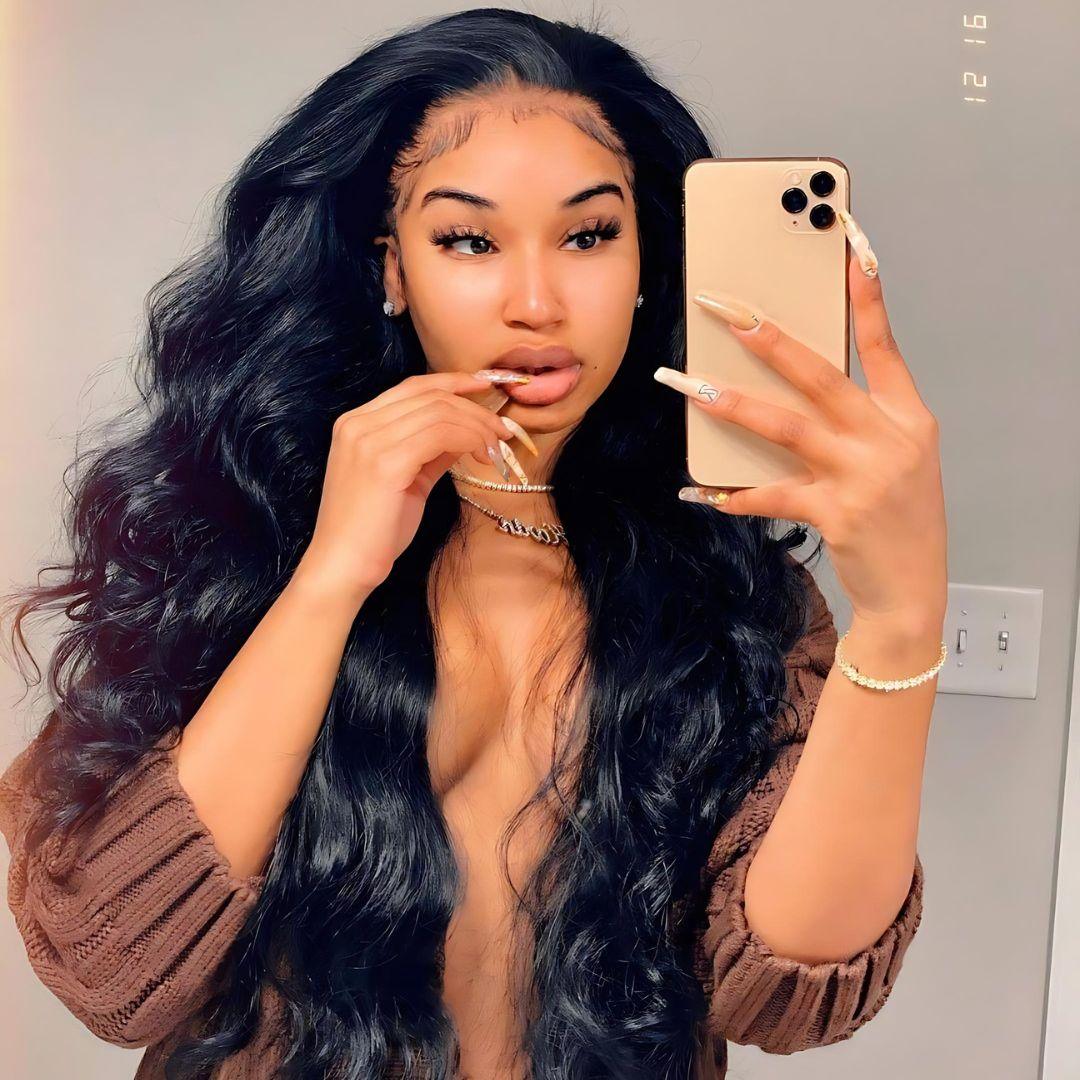 4*4 Body Wave Pre-Bleached Knots Wear&Go Glueless Transparent Lace Front Wig|Opushe Wig - opushewig