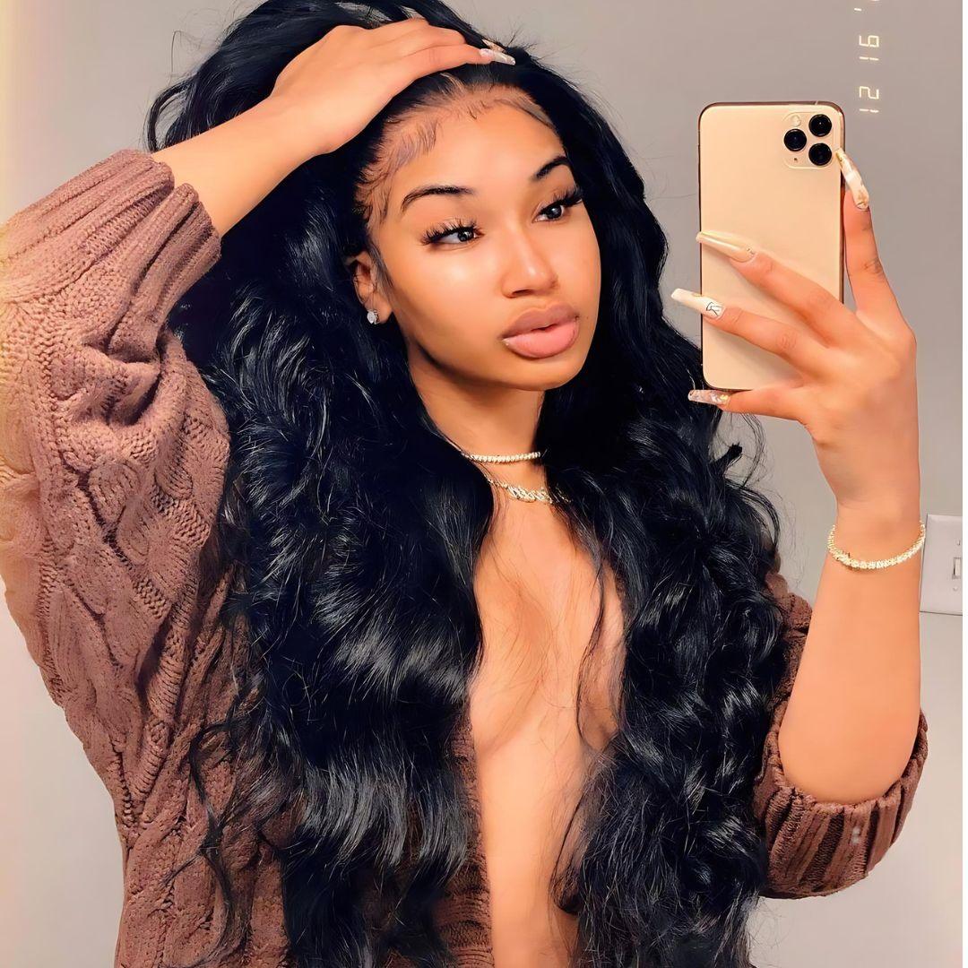 4*4 Body Wave Pre-Bleached Knots Wear&Go Glueless Transparent Lace Front Wig|Opushe Wig - opushewig