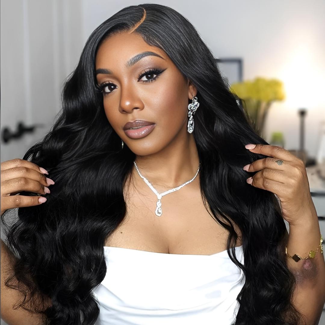 4*4 Body Wave Wear&Go Glueless Transparent HD Lace Front Wig|Opushe Wig - opushewig