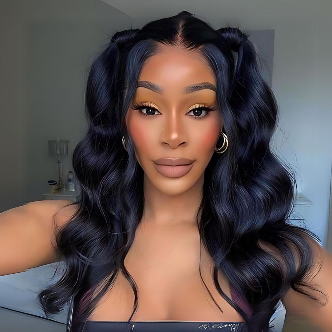 13*4  Body Wave Pre-Bleached Transparent HD Lace Front Wig|Opushe Wig