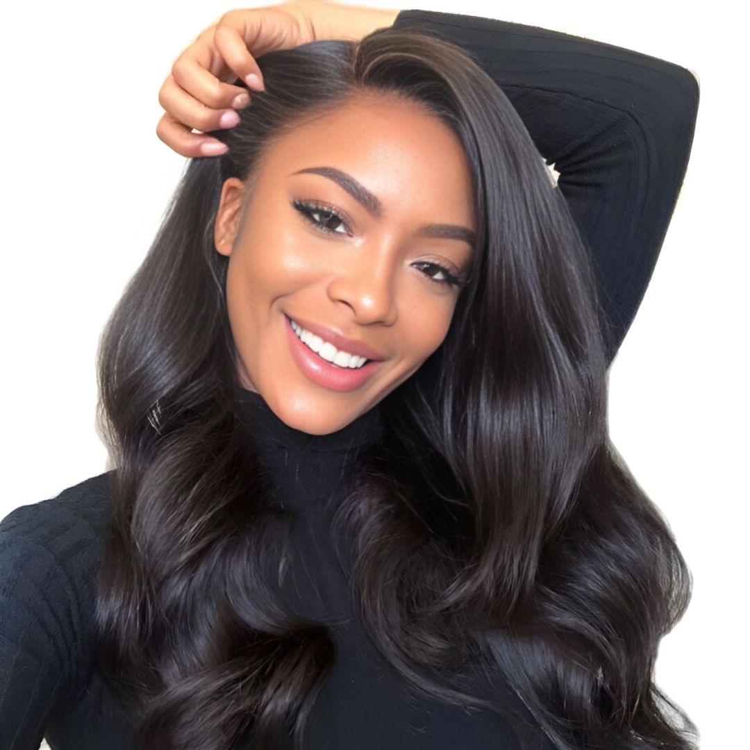 5*5 Body Wave Pre-Bleached Transparent HD Lace Front Wig|Opushe Wig - opushewig