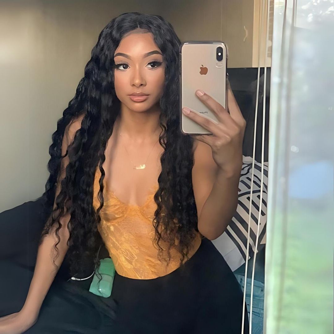 5*5 Deep Wave HD Lace Frontal Wig|Opushe Wig - opushewig