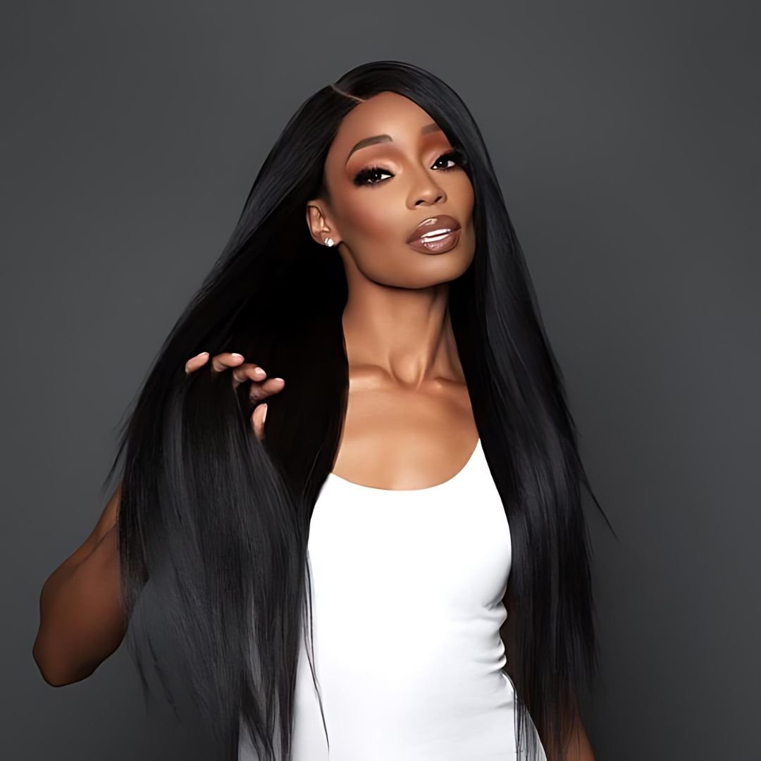 5*5 Kinky Straight Wave Wear&Go Glueless Transparent HD Lace Front Wig|Opushe Wig - opushewig