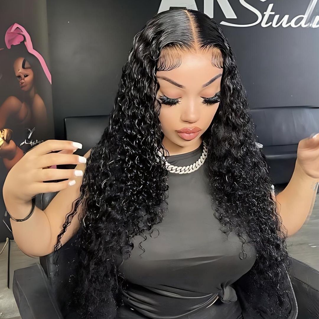 5*5 Loose Deep Wave HD Lace Frontal Wig|Opushe Wig - opushewig