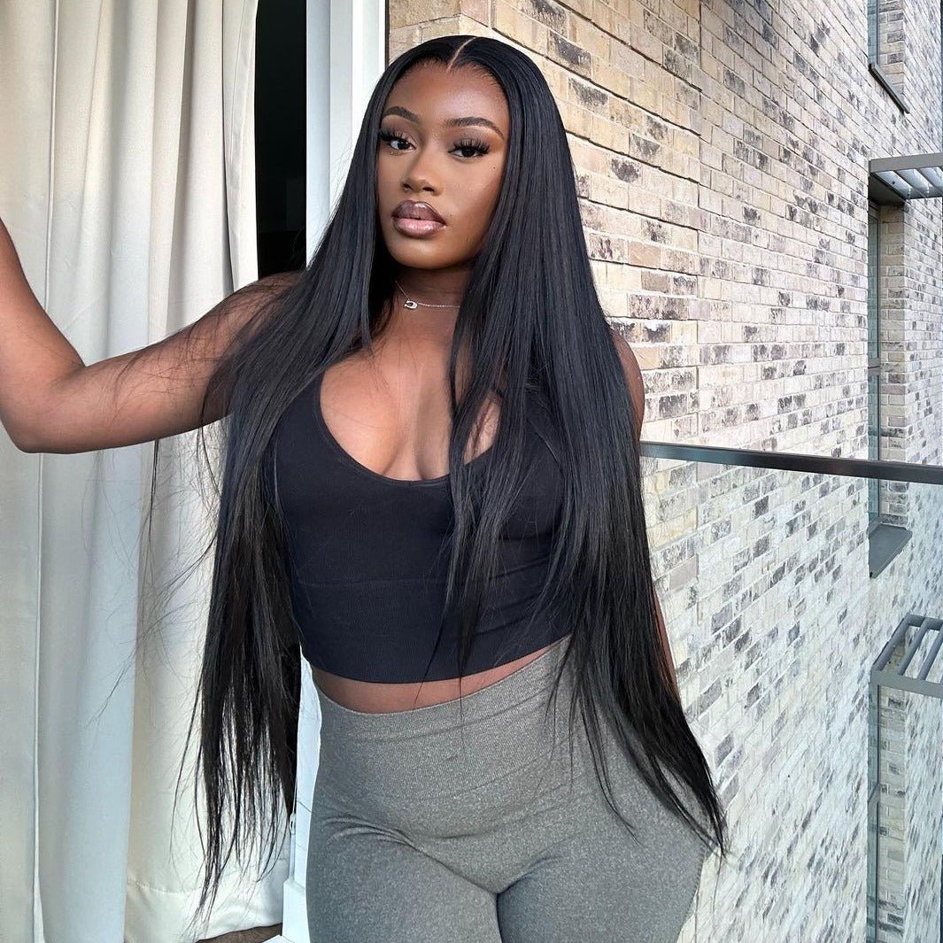 5*5 Straight HD Lace Frontal Wig|Opushe Wig - opushewig