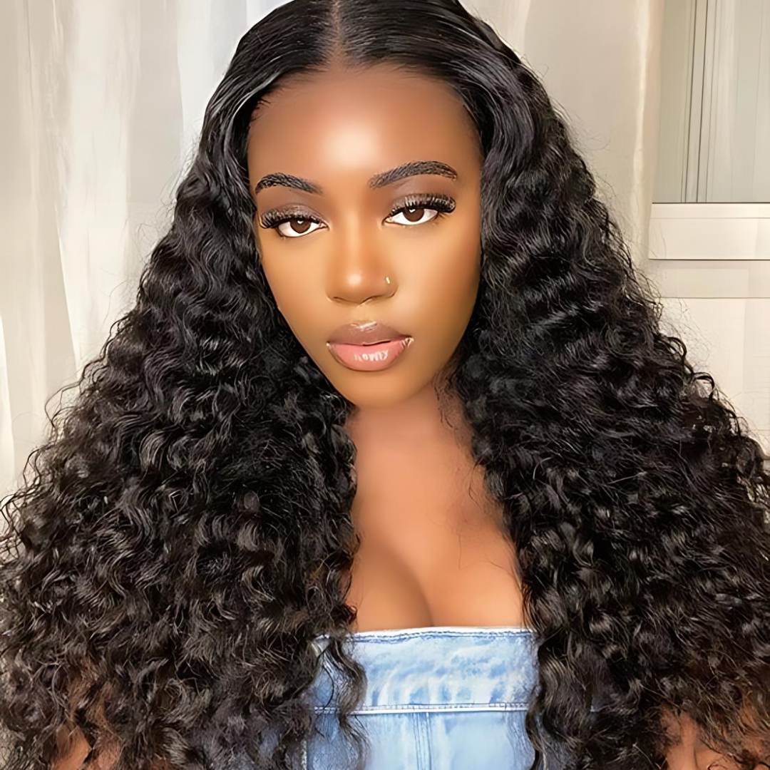 5*5 Water Wave HD Lace Frontal Wig|Opushe Wig - opushewig