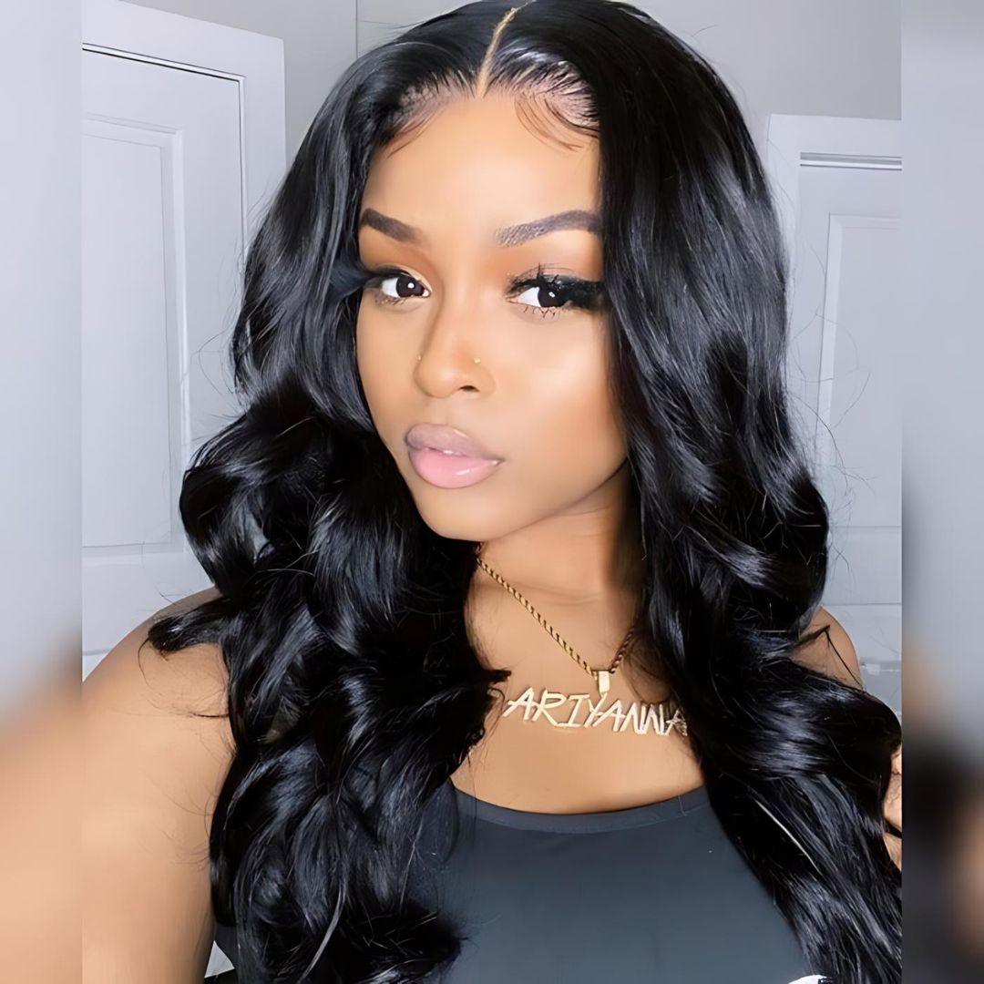 6*4 Body Wave Pre-Bleached Knots Wear&Go Glueless Transparent Lace Front Wig|Opushe Wig - opushewig