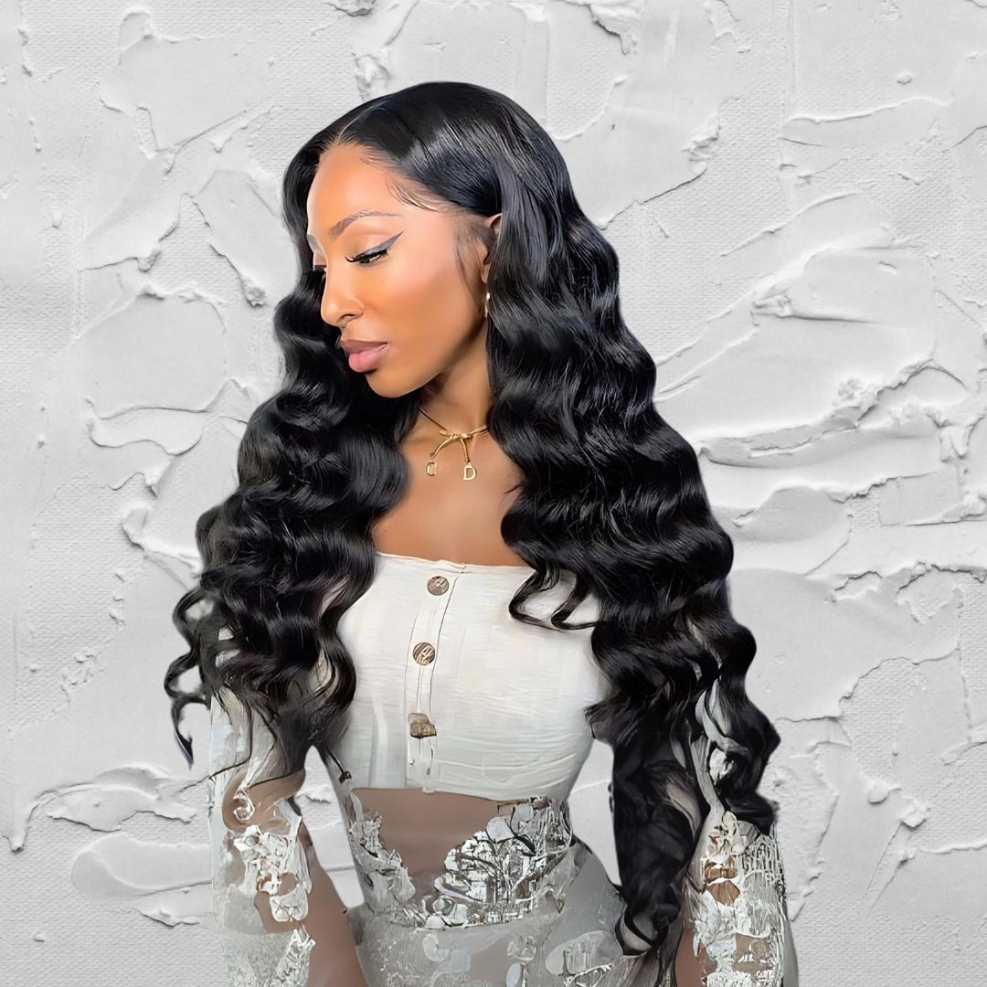 6*4 Loose Wave Wear&Go Glueless Transparent HD Lace Front Wig|Opushe Wig - opushewig