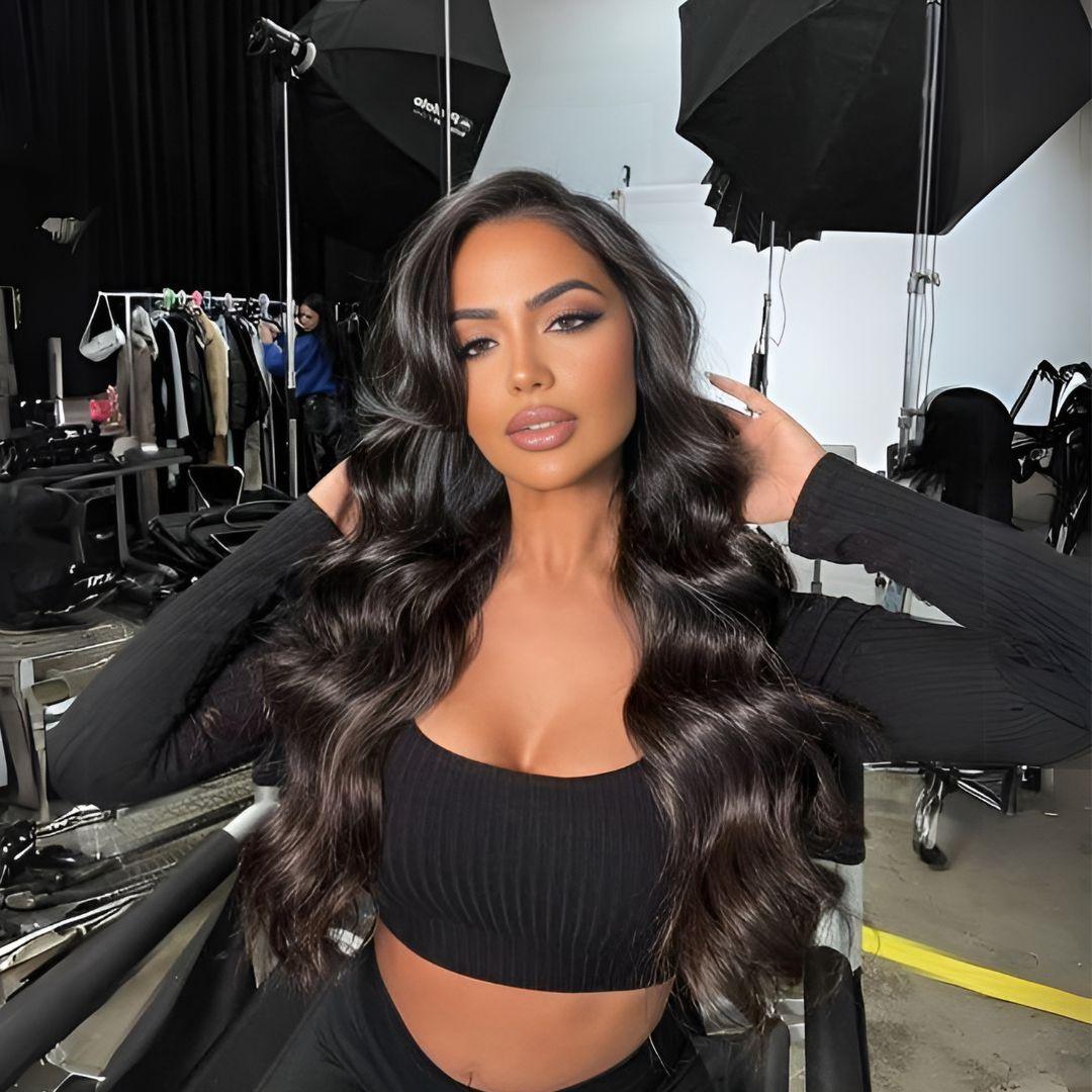 9*6 Body Wave Pre-Bleached Knots Wear&Go Glueless Transparent Lace Front Wig|Opushe Wig - opushewig