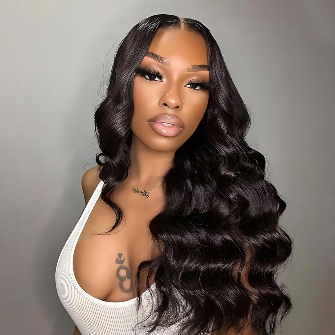 9*6 Body Wave Wear&Go Glueless Transparent HD Lace Front Wig|Opushe Wig - opushewig