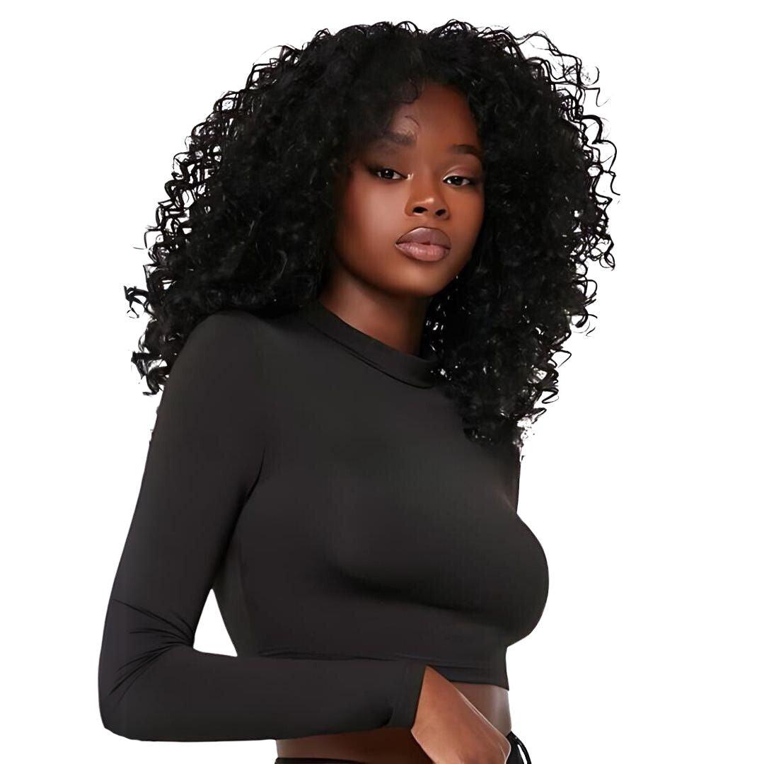 9*6 Jerry Curly Wave Wear&Go Pre-Bleached HD Lace Glueless Wig| Opushe Wig - opushewig