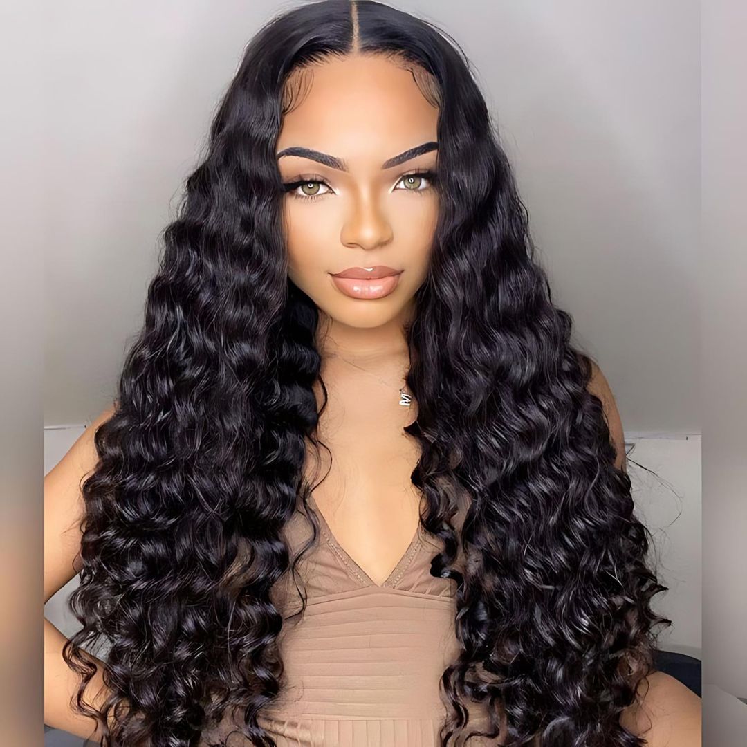 9*6 Loose Deep Wave Wear&Go Glueless Transparent HD Lace Front Wig|Opushe Wig - opushewig