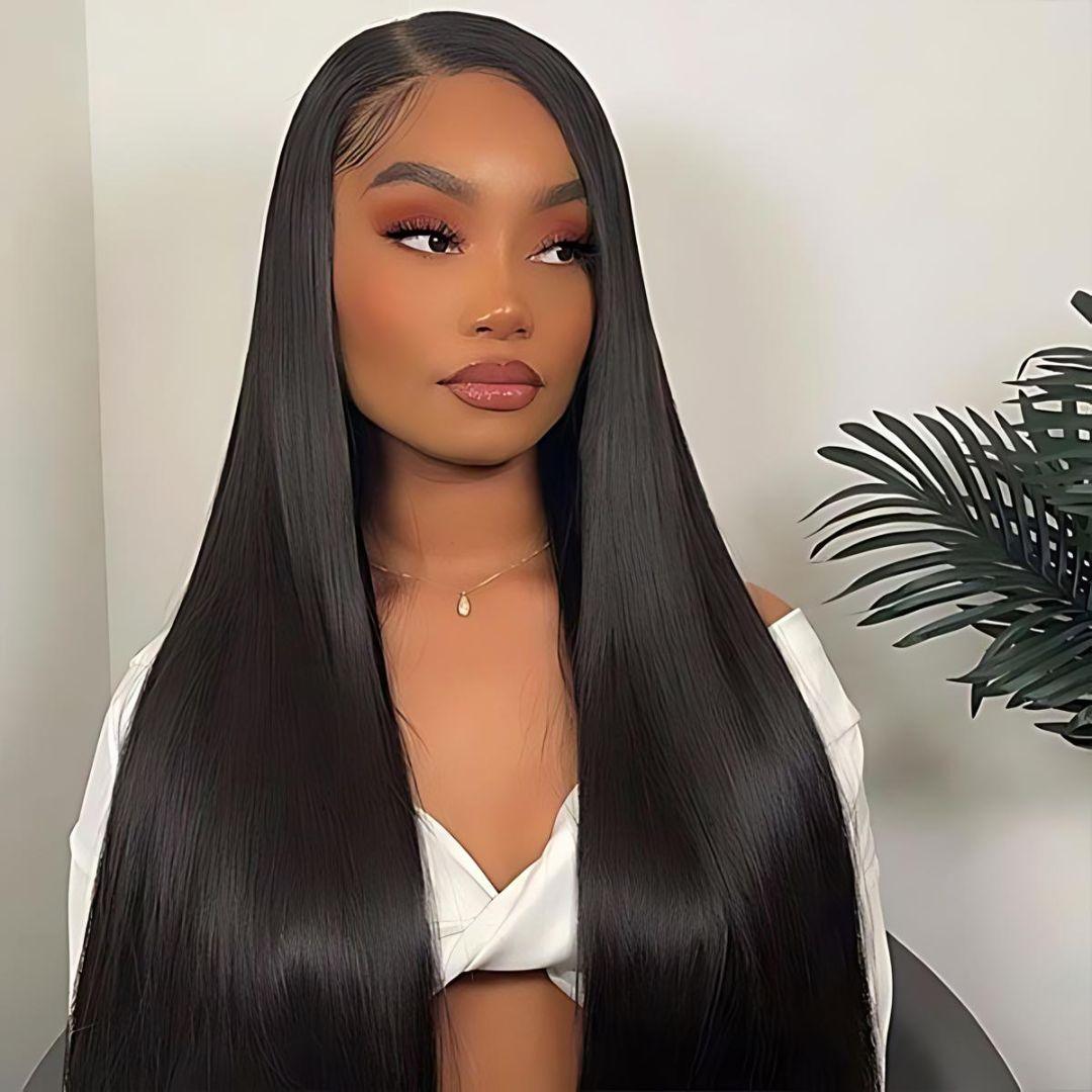 9*6 Straight Wear&Go Glueless Transparent HD Lace Front Wig|Opushe Wig - opushewig