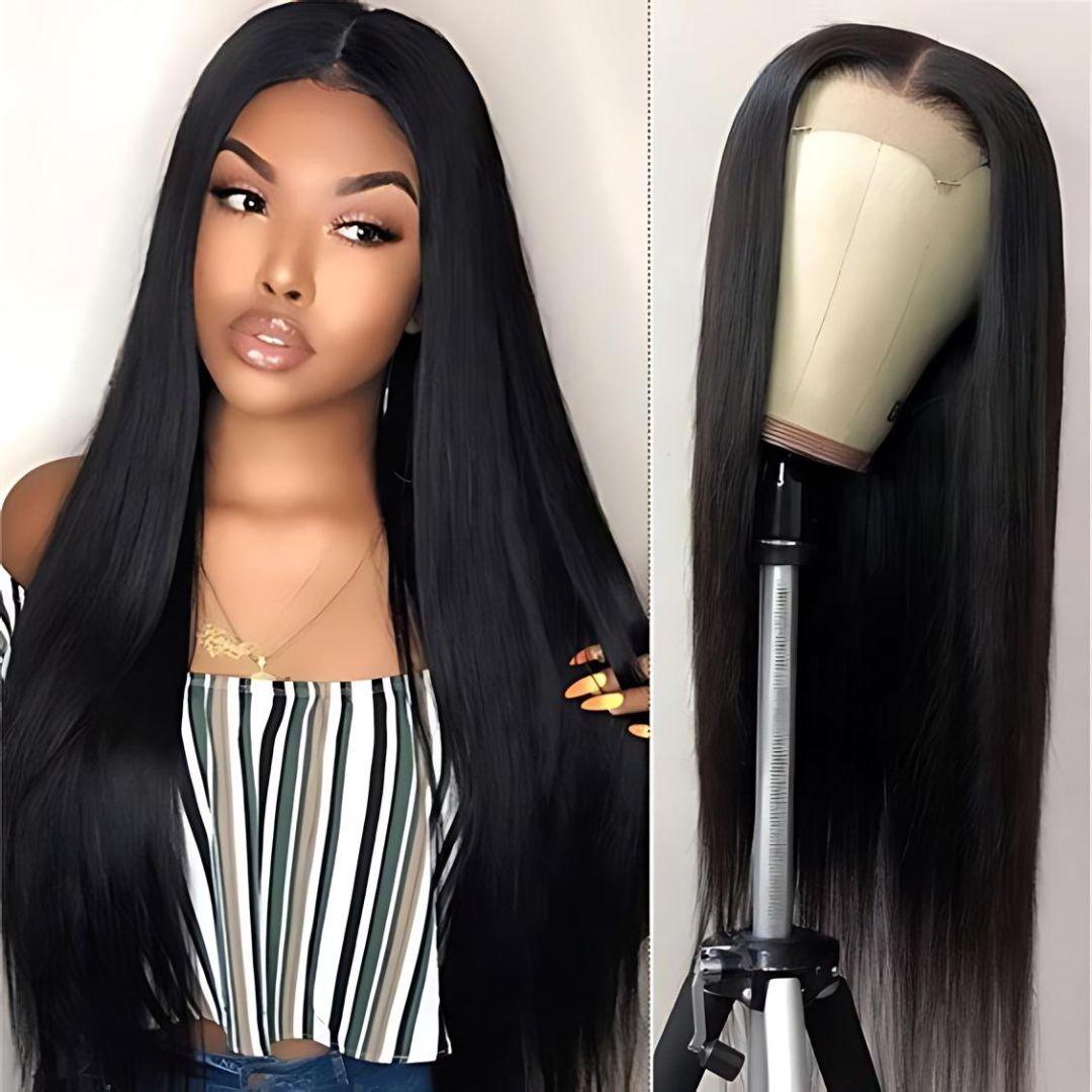 9*6 Straight Wear&Go Glueless Transparent HD Lace Front Wig|Opushe Wig - opushewig