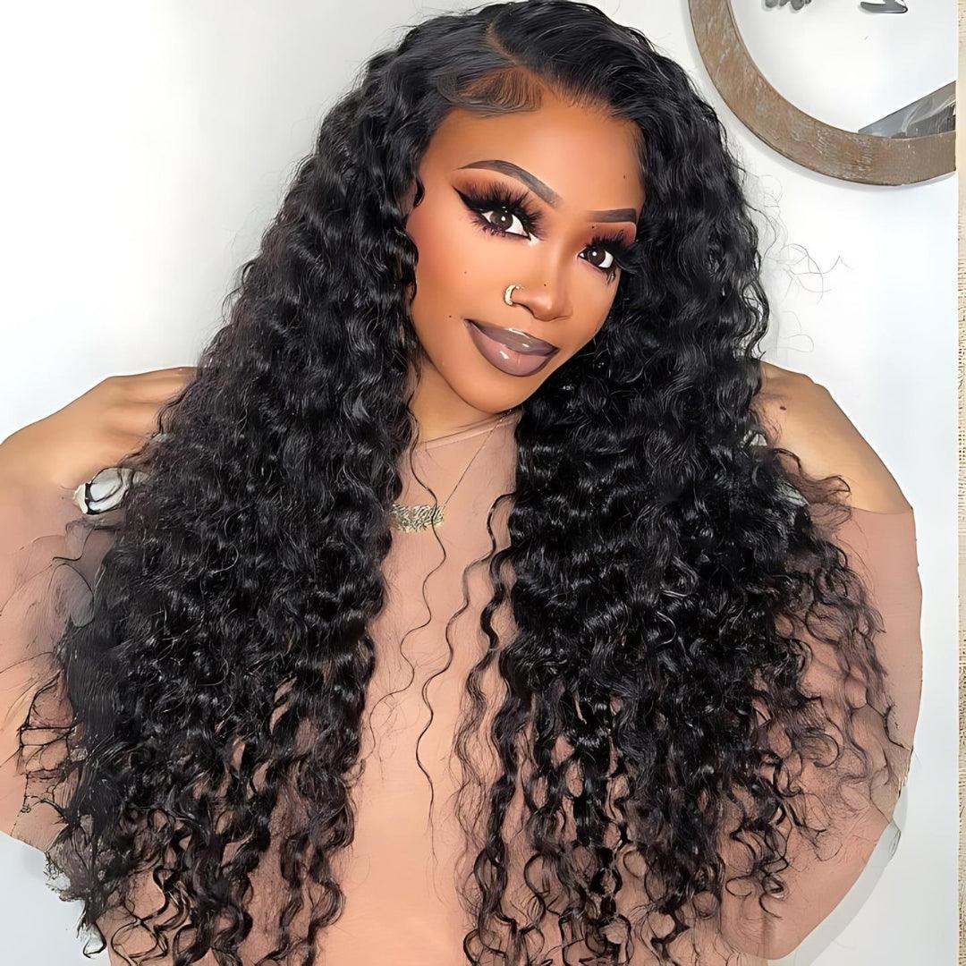 9*6 Water Wave Wear&Go Pre-Bleached HD Lace Glueless Wig| Opushe Wig - opushewig