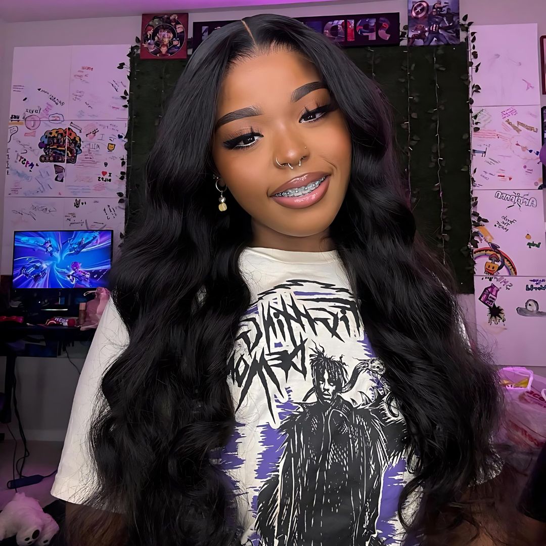 Body Wave Transparent Lace Frontal Wig|Opushe Wig - opushewig