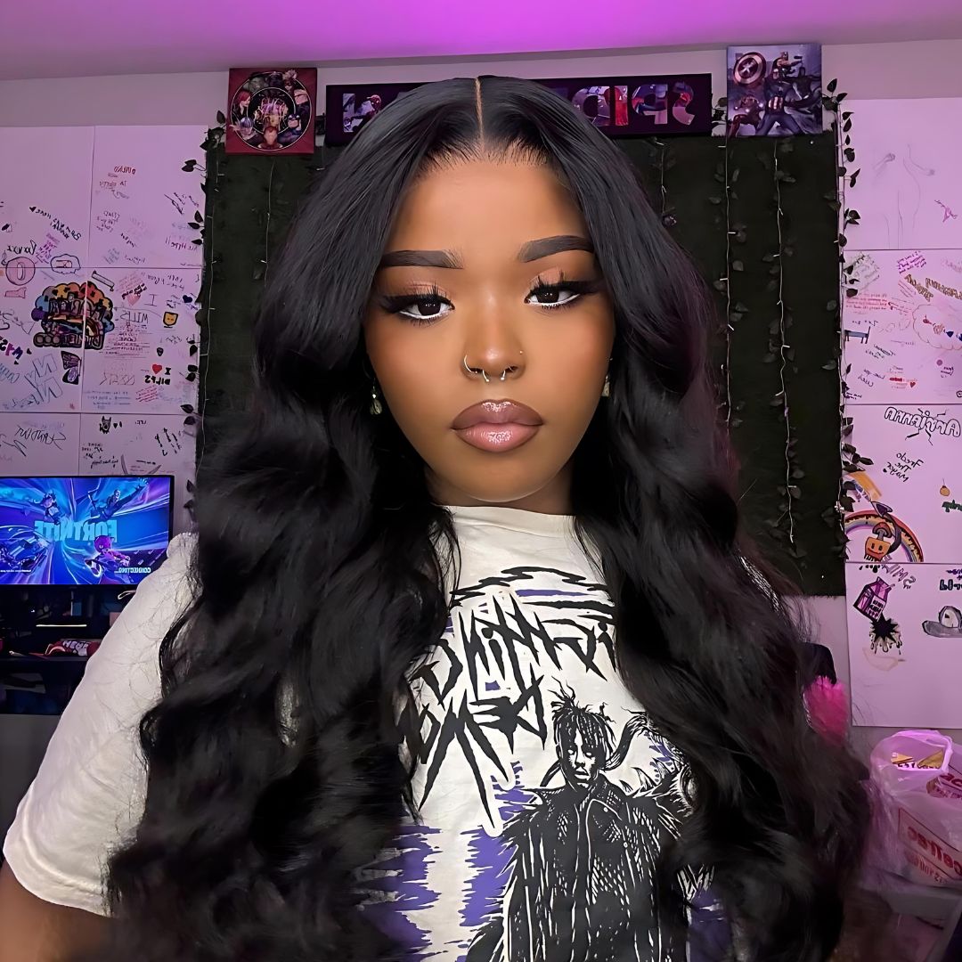 Body Wave Transparent Lace Frontal Wig|Opushe Wig - opushewig