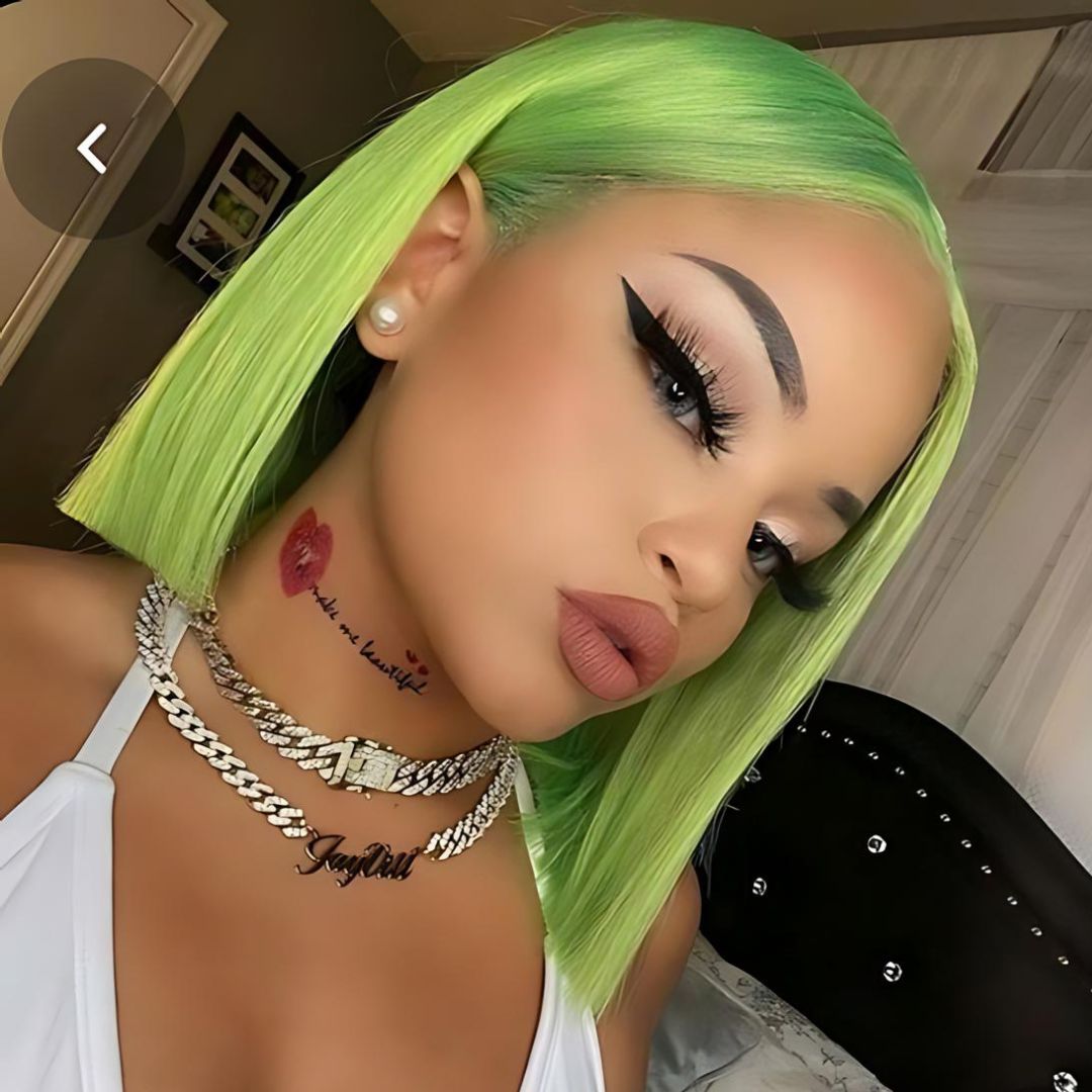 Light Color Straight Short Bob Lace Frontal Wig|Opushe Wig - opushewig