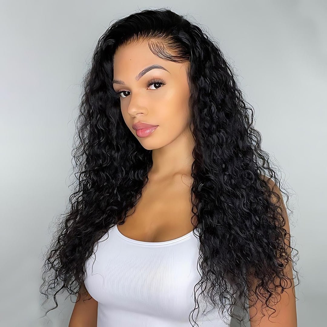 Water Wave Transparent Lace Frontal Wig|Opushe Wig - opushewig